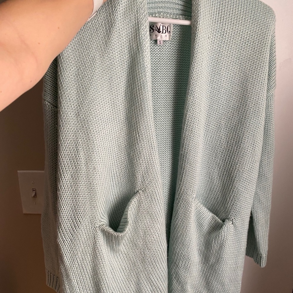 Sabo skirt knitted cardigan